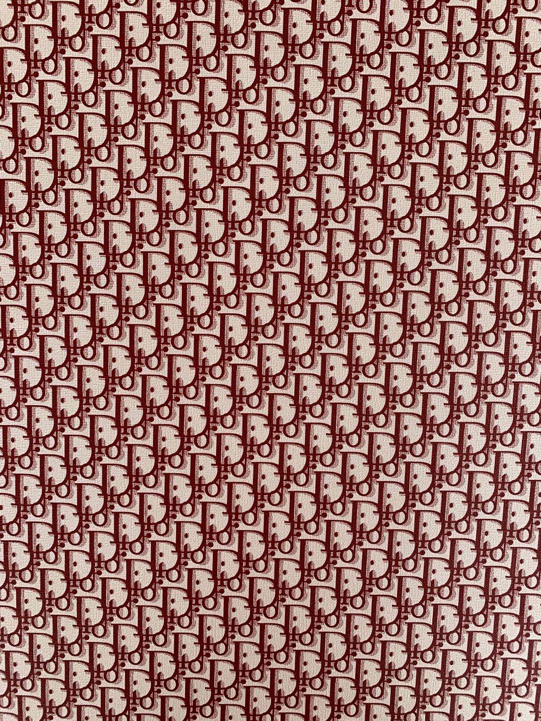 Classic Leather Case Fabric,Handmade Bag Fabric,Hand-made Shoe Fabric (Red)