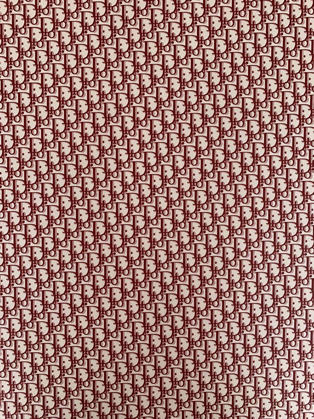 Classic Leather Case Fabric,Handmade Bag Fabric,Hand-made Shoe Fabric (Red)