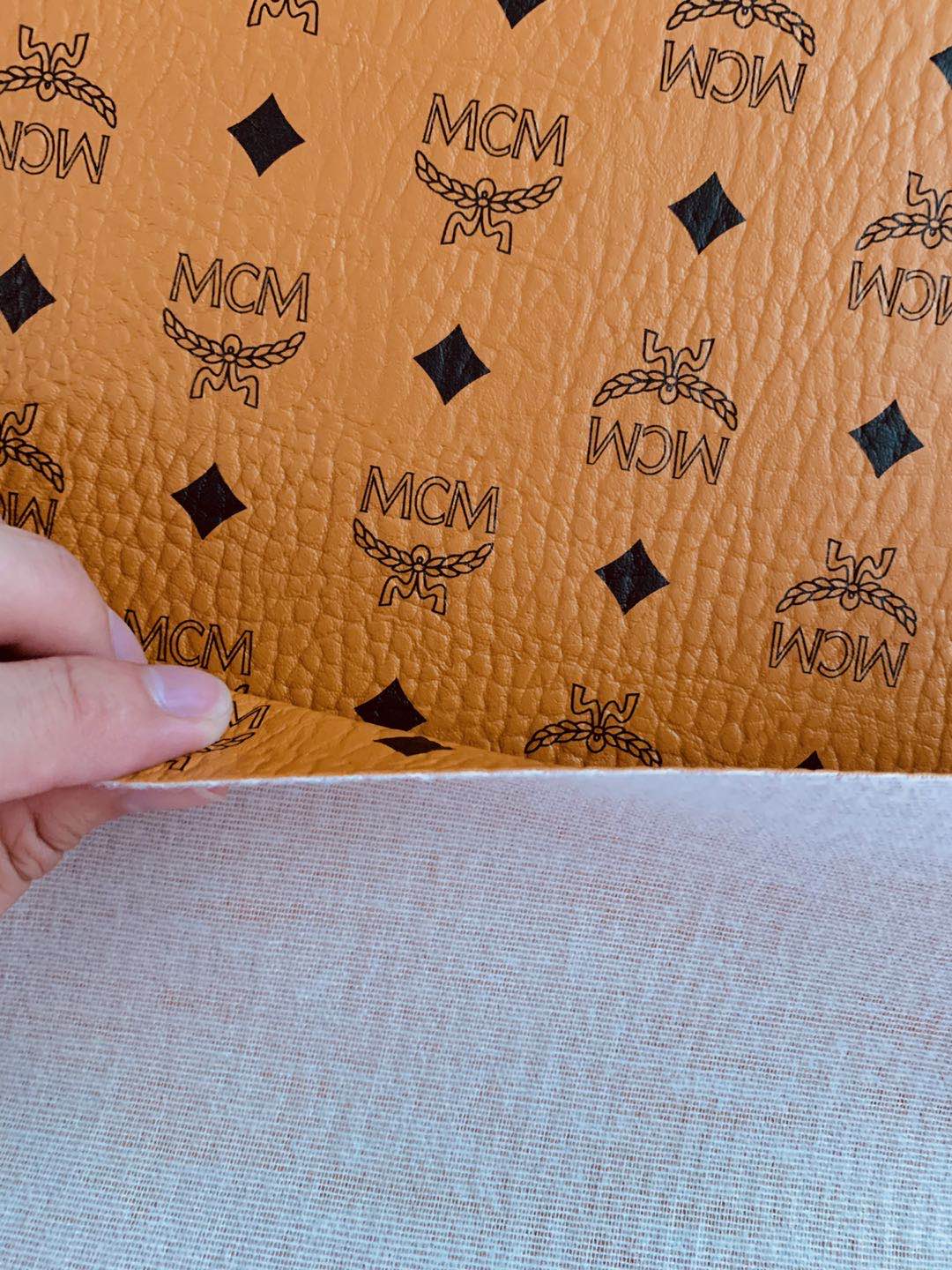 Classic Leather Case Fabric,Handmade Bag Fabric,Hand-made Shoes Fabric (Brown)