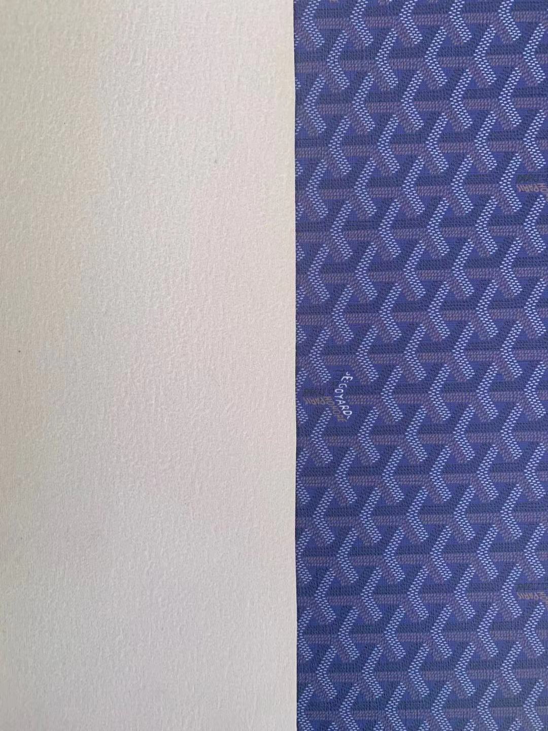 Classic Leather Fabric , Handmade Shoes Leather, Hand-made Bags Fabric,Handicraft Leather Fabric By Yard (Blue)