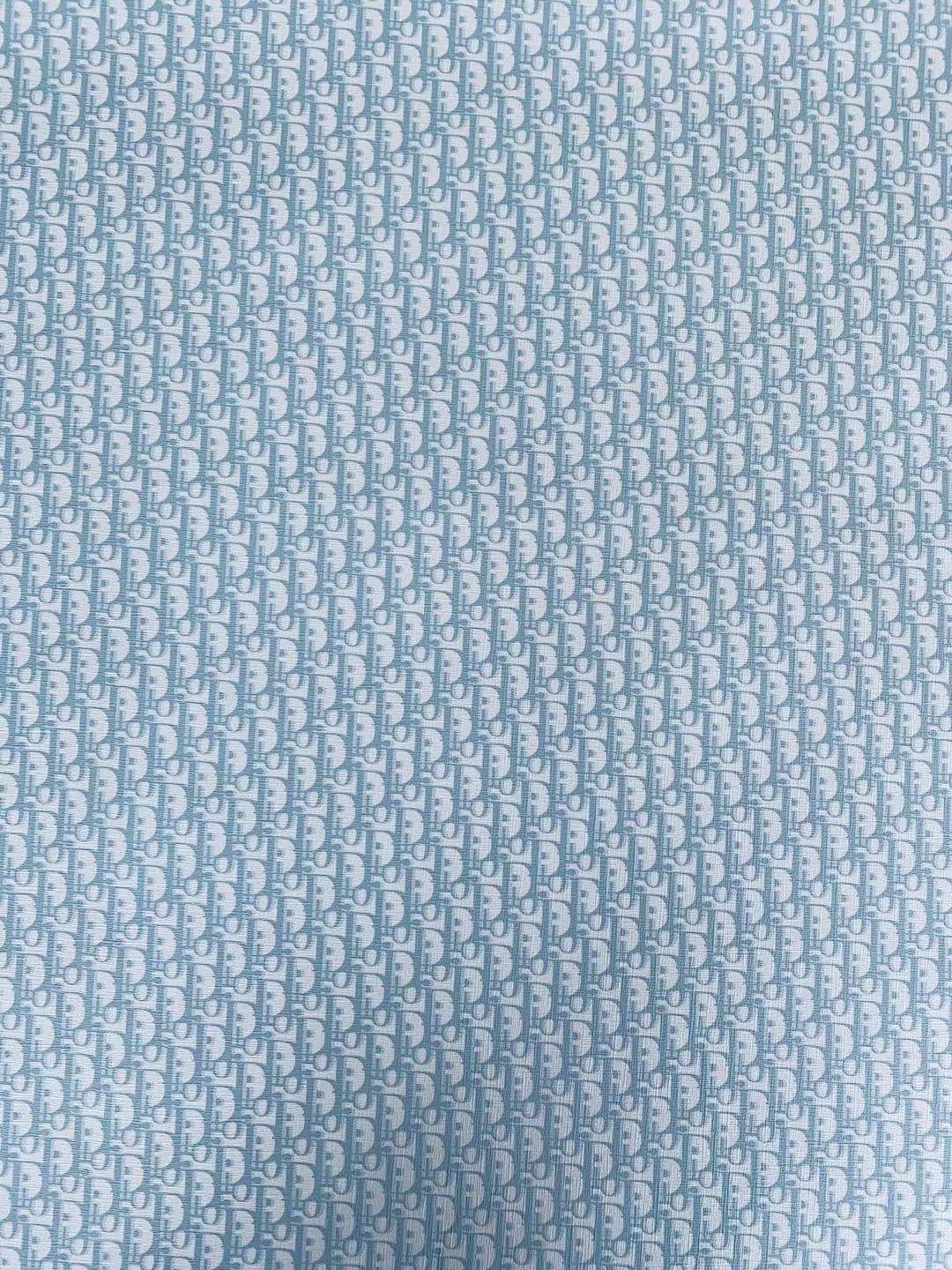 Classic Leather Case Fabric,Handmade Bag Fabric,Hand-made Shoes Fabric(Bright Blue)