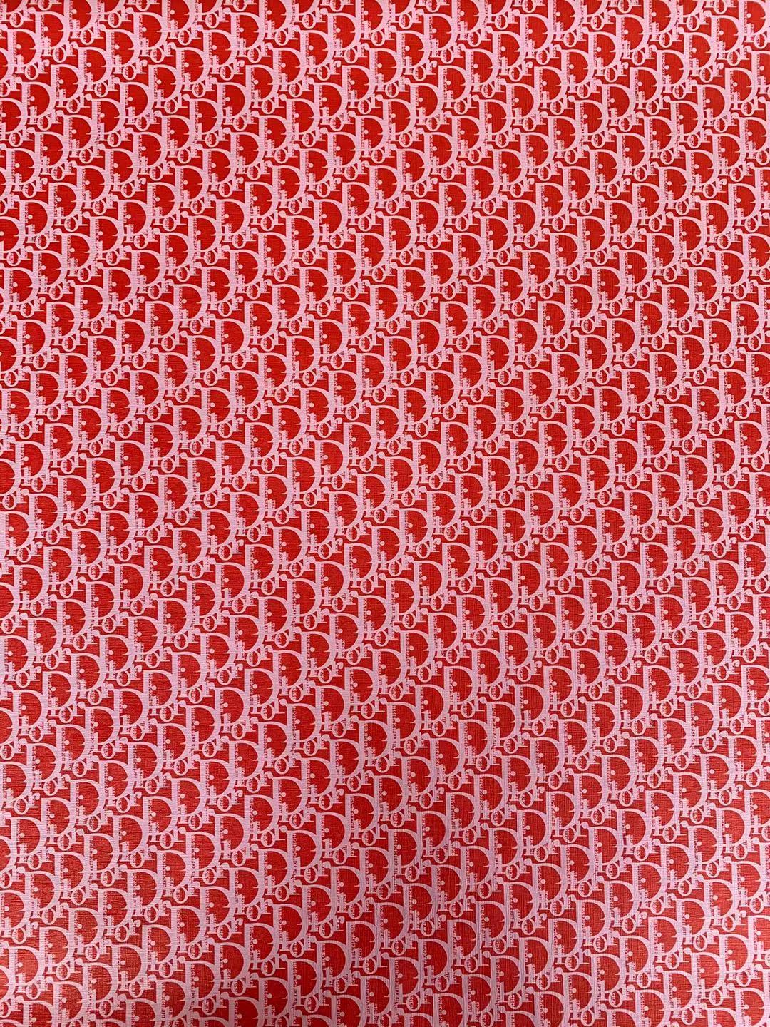 Classic Leather Case Fabric,Handmade Bag Fabric,Hand-made Shoes Fabric(Bright Red)