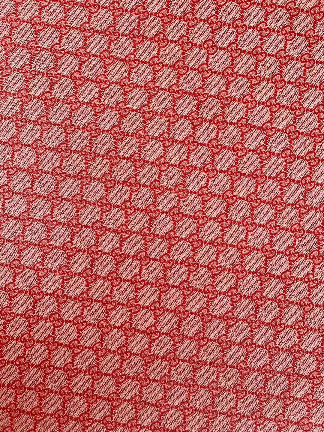 Classic Gucci crafting leather fabric Bag leather ,shoes leather ,Handicraft leather By Yard(Orange Red)