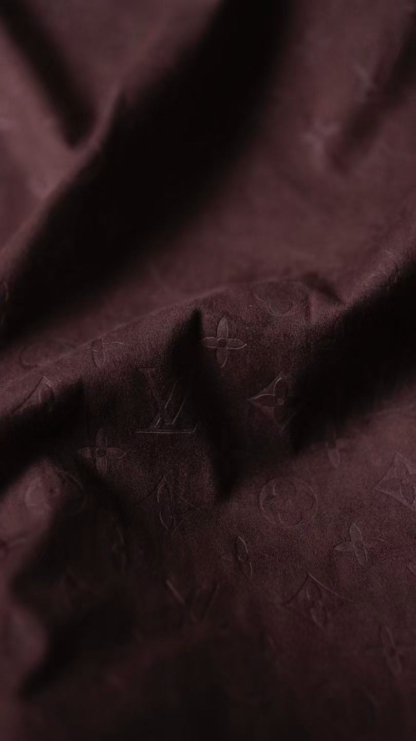 Craft LV Suede Fabric For Handmade Sneaker,Car Upholstery and Apparel By Yard(Brown)