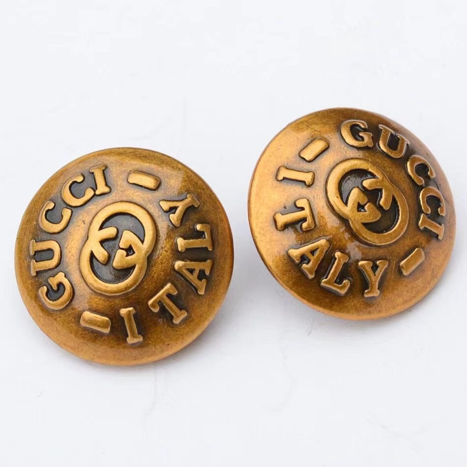 Craft 20MM Metal Material Gucci Button For Handmade Apperal