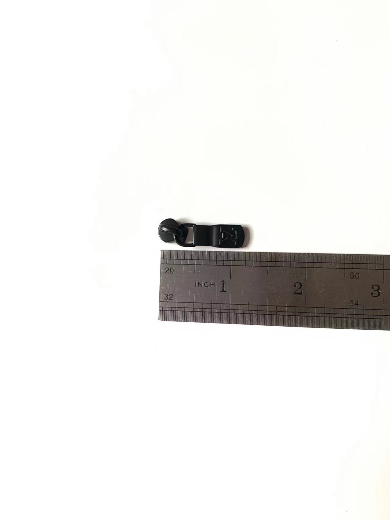 Fashion Black LV Zipper Head ,Size #3 For Handmade Bags