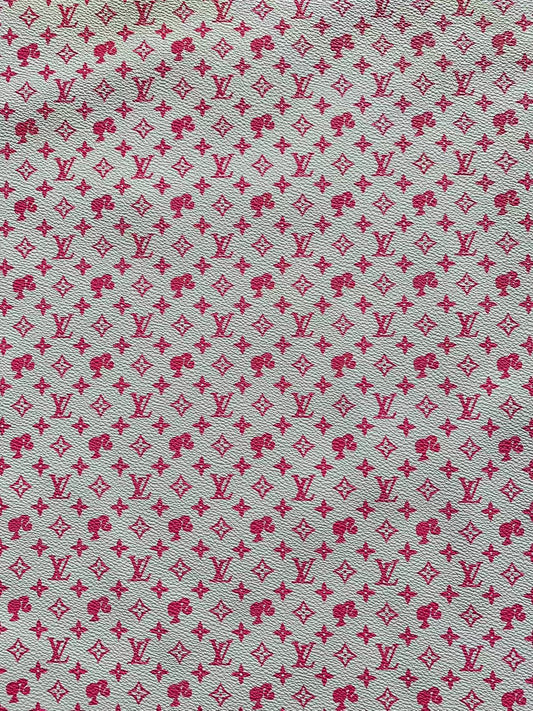 Craft 0.5 inch Size Pink Barbie With LV Leather Fabric For Custom Shoes,Sneaker Handicraft Goods