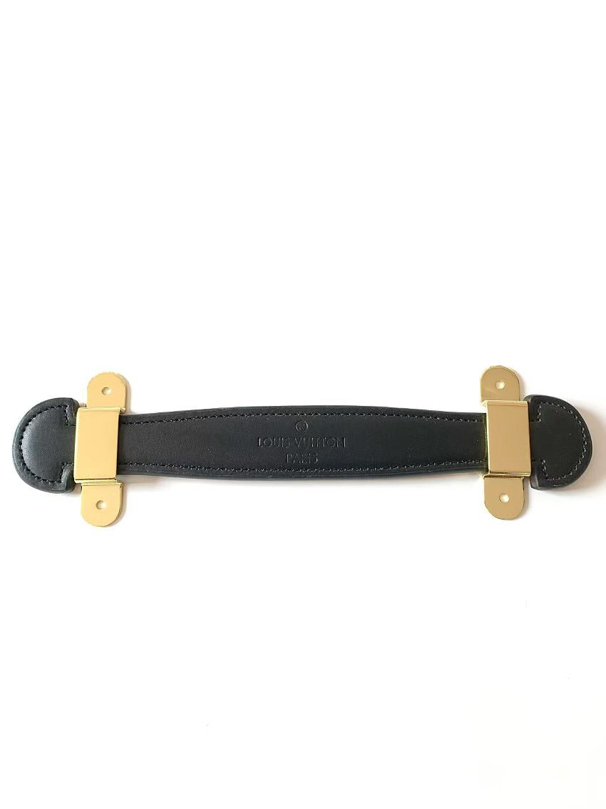 Craft LV Suitcase Hardware Handle ,Box Handle Accessories For Handmade Goods(Black)