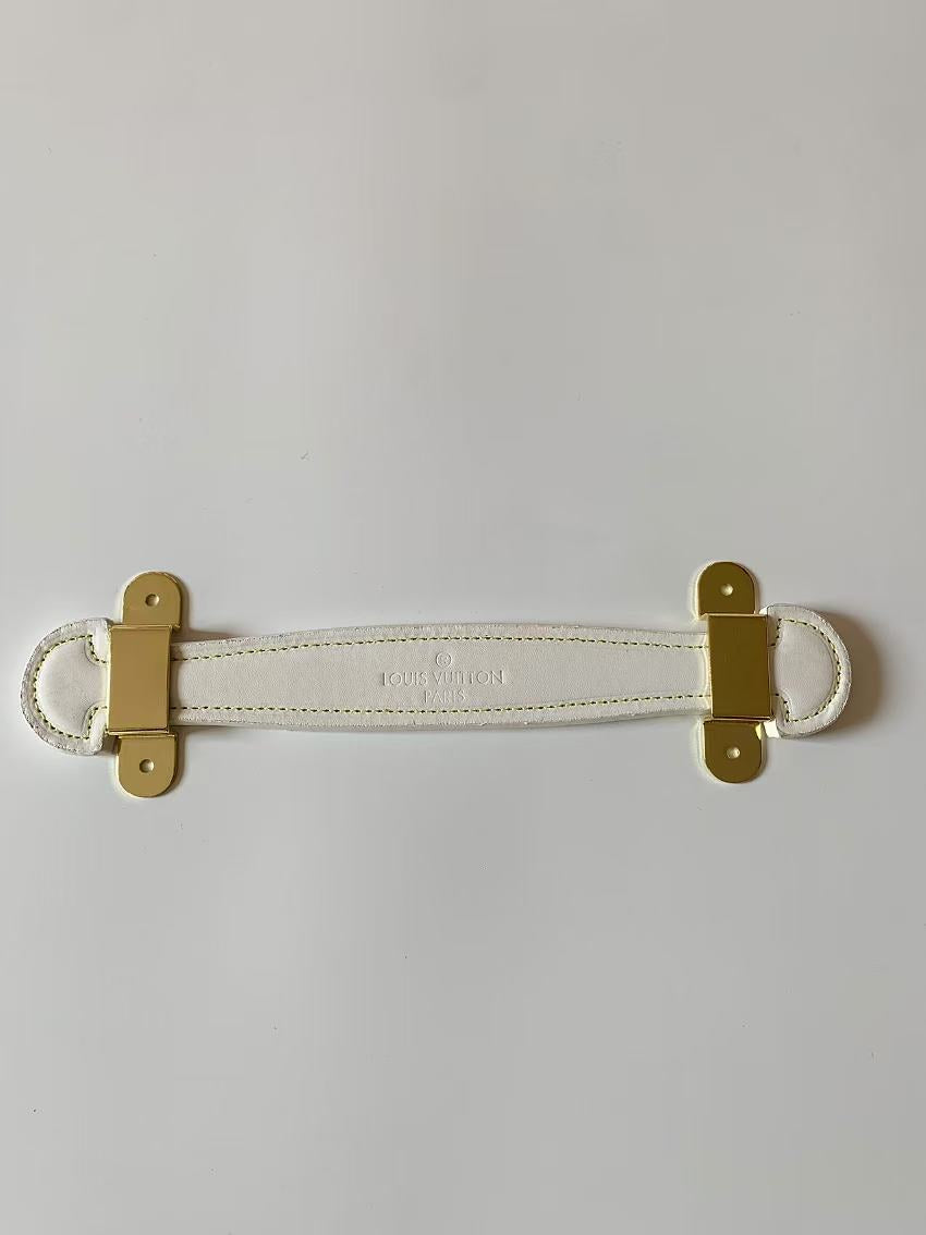 Craft LV Suitcase Hardware Handle ,Box Handle Accessories For Handmade Goods(White)