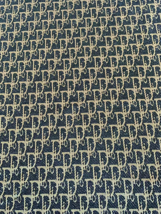 Craft Dior Knitting Jacquard Cloth Fabric For Handmade Apparel ,Clothing ,Sneaker Upholstery Goods By Yard