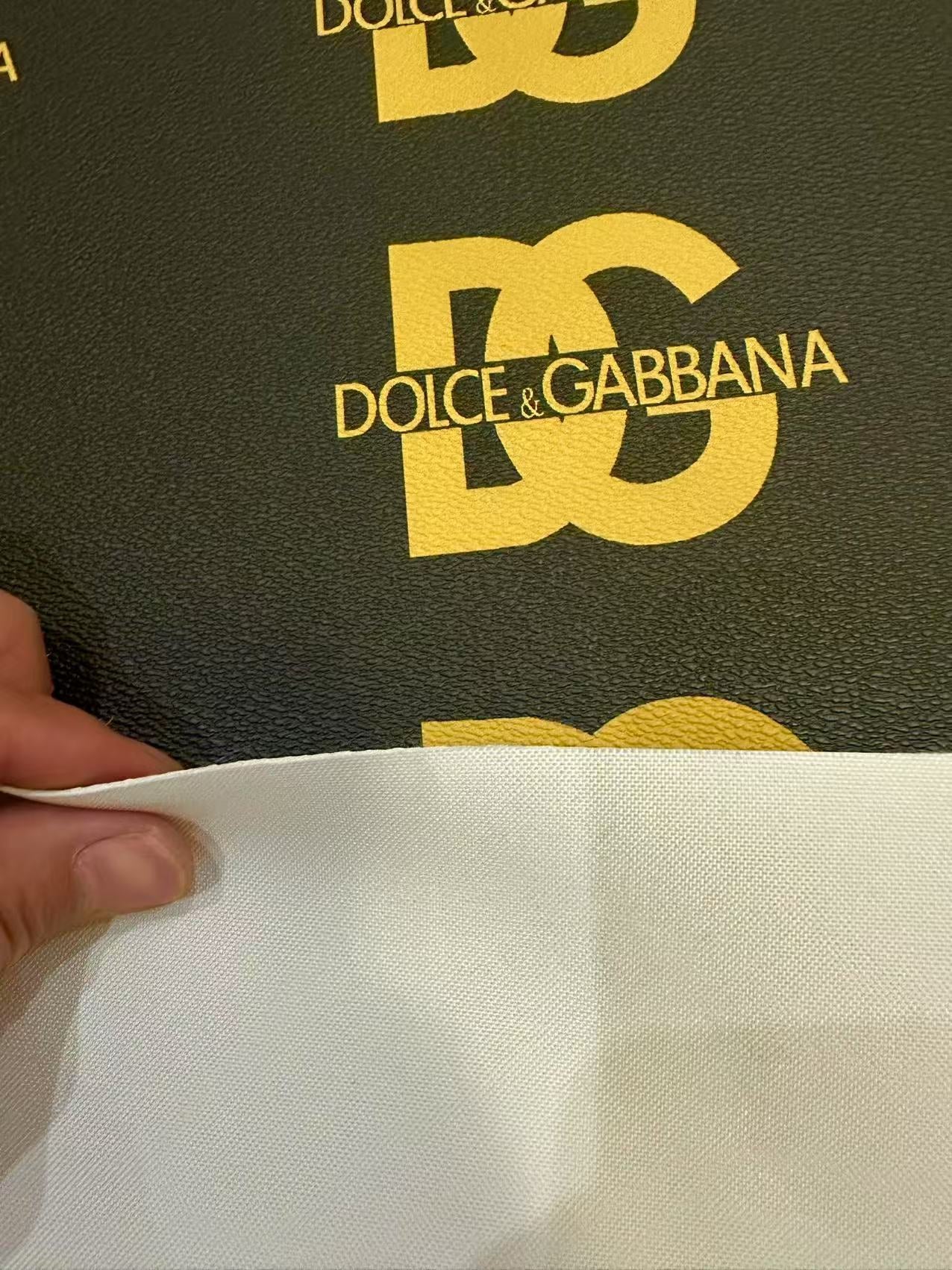 Craft DG Black With Gold Vinly Leather For Handmade Handicraft Goods By Yard