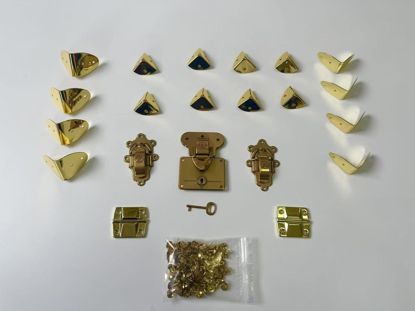 Classic Metal Accessories For Handmade Box By Set