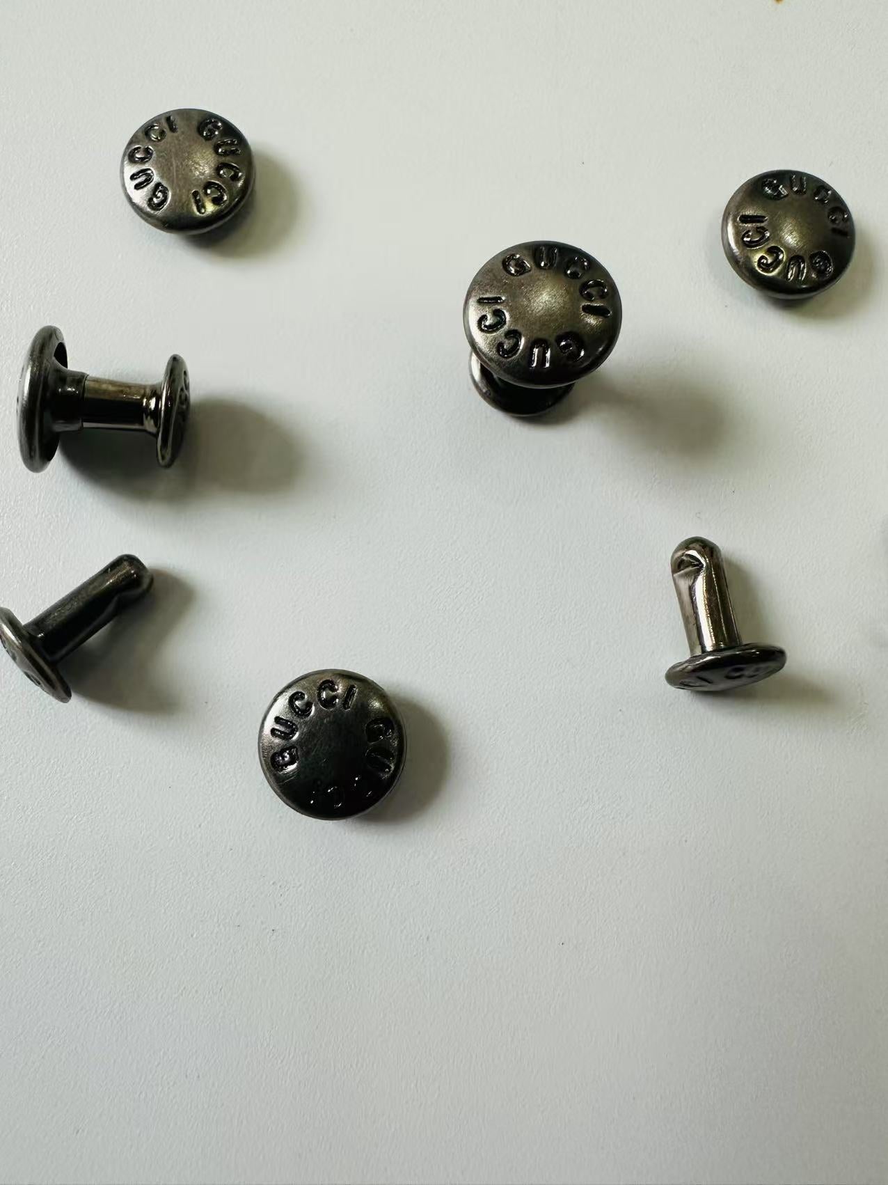 Craft 8MM Gun Black Gucci Nail ,Rivets For Handmade Handicraft Goods