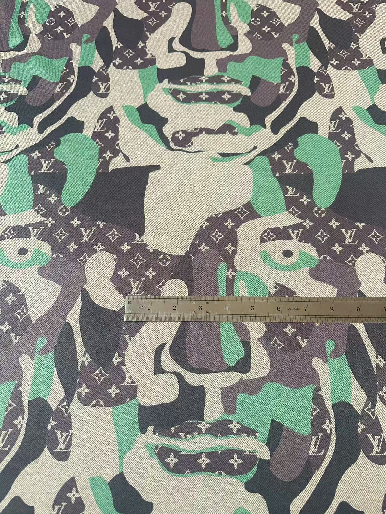 Craft LV With Face Knitted TR Material Fabric For Handmade Handicraft Clothing By Yard