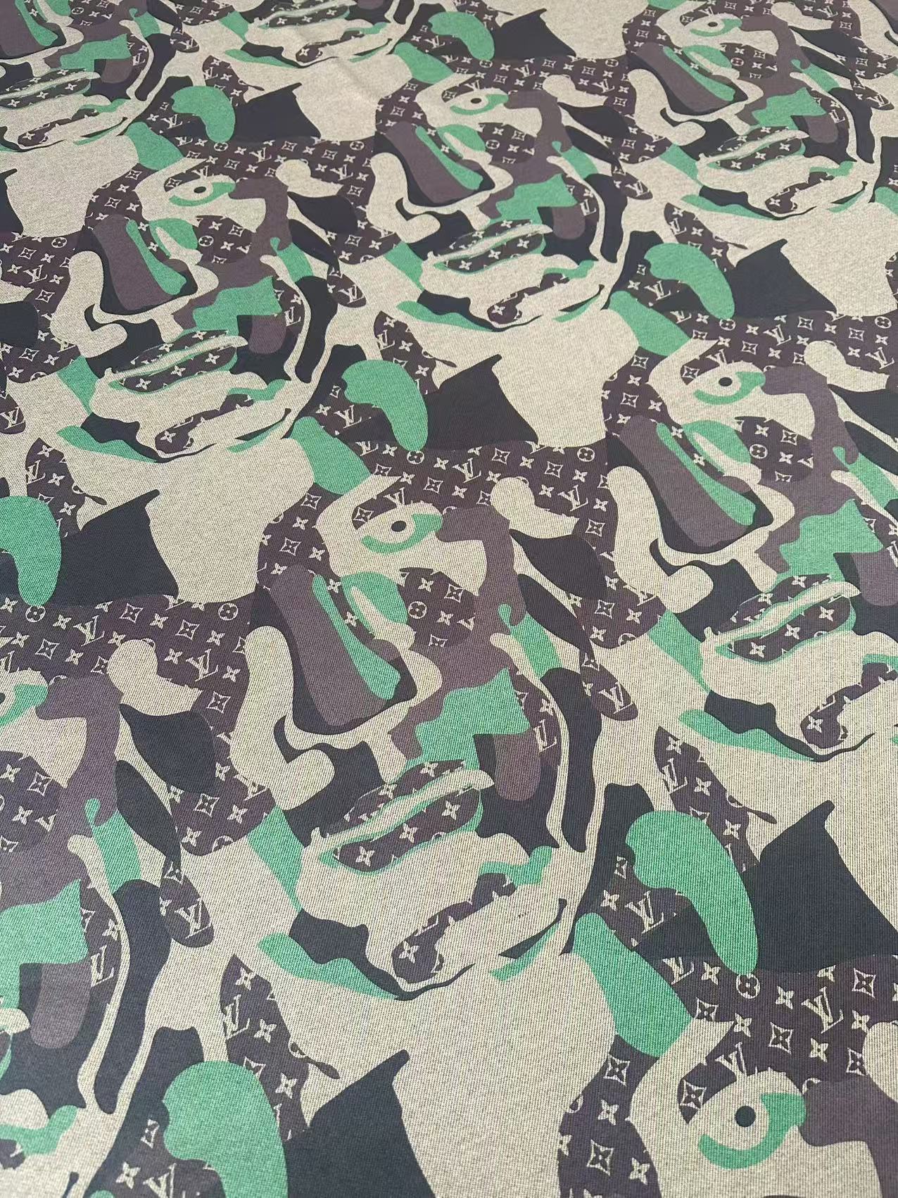 Craft LV With Face Knitted TR Material Fabric For Handmade Handicraft Clothing By Yard