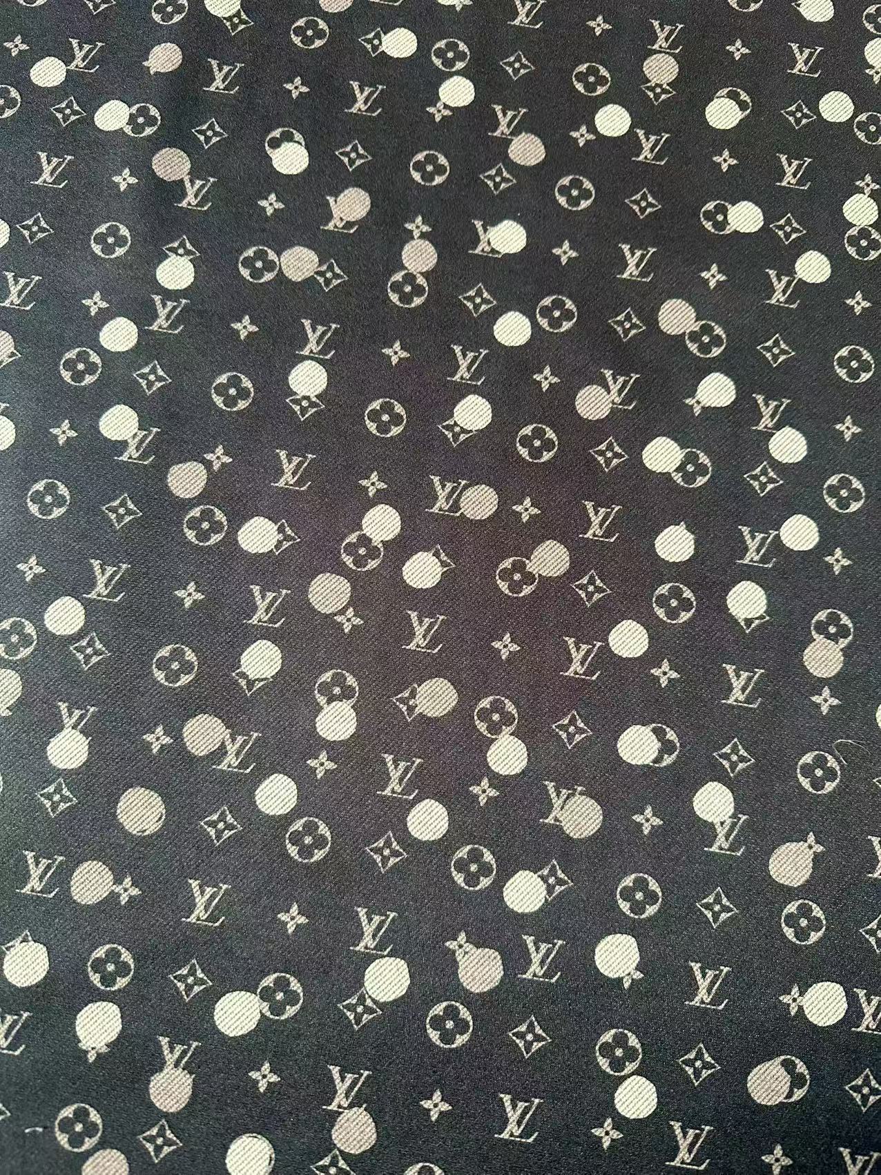 Craft LV With Dots Knitted TR Material Fabric For Handmade Handicraft Clothing By Yard
