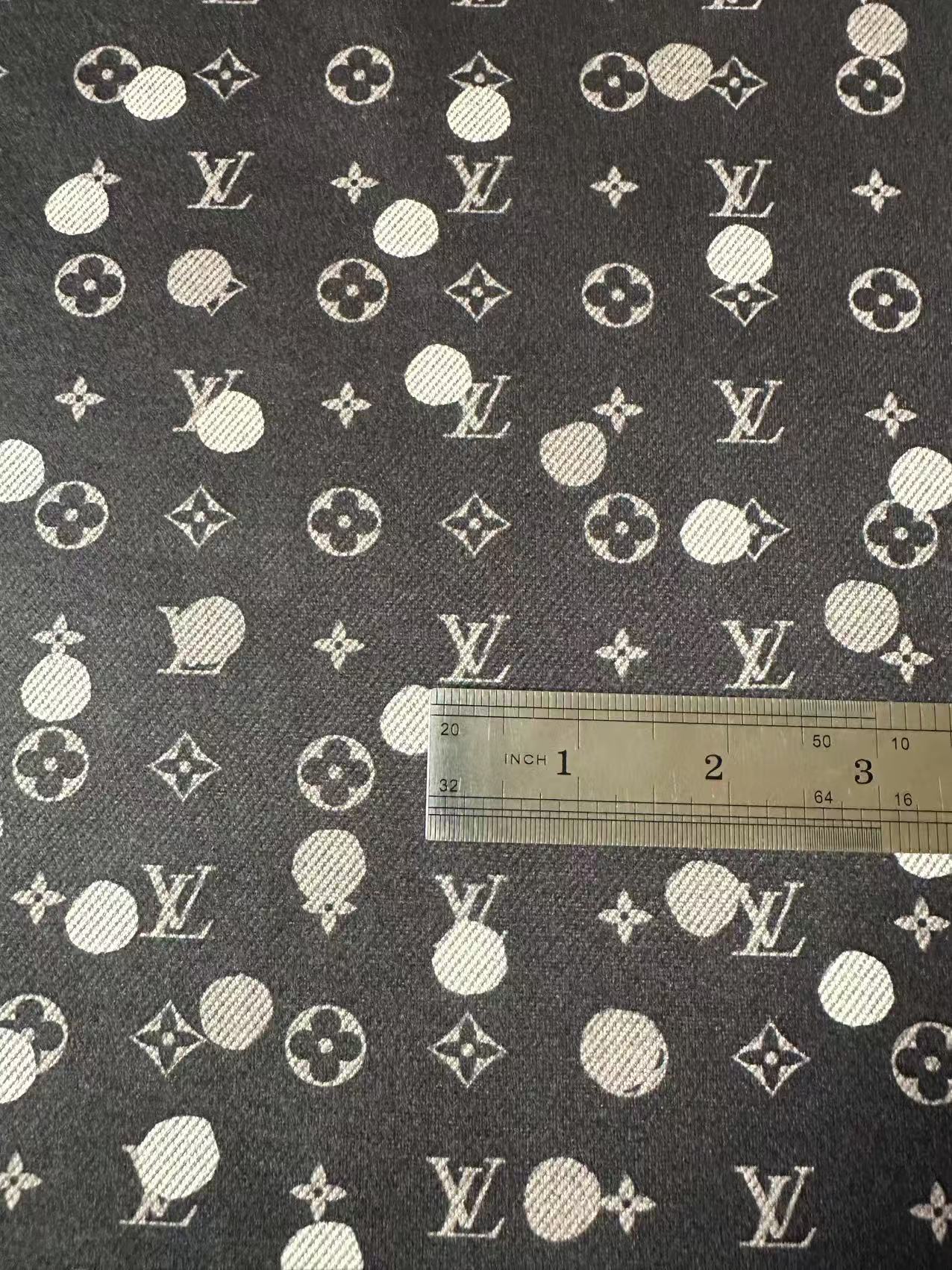 Craft LV With Dots Knitted TR Material Fabric For Handmade Handicraft Clothing By Yard