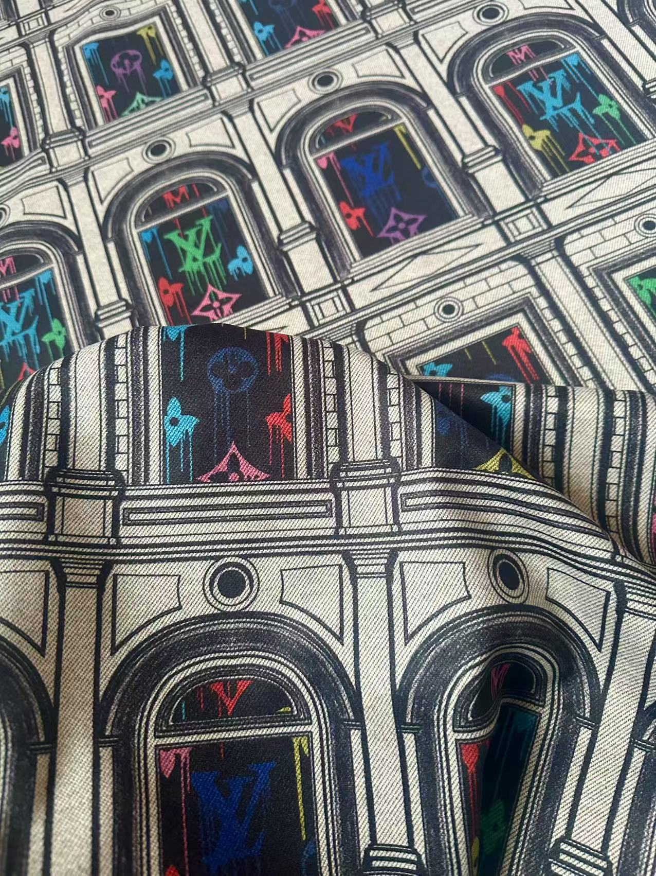 Craft LV Window Knitted TR Material Fabric For Handmade Handicraft Clothing By Yard