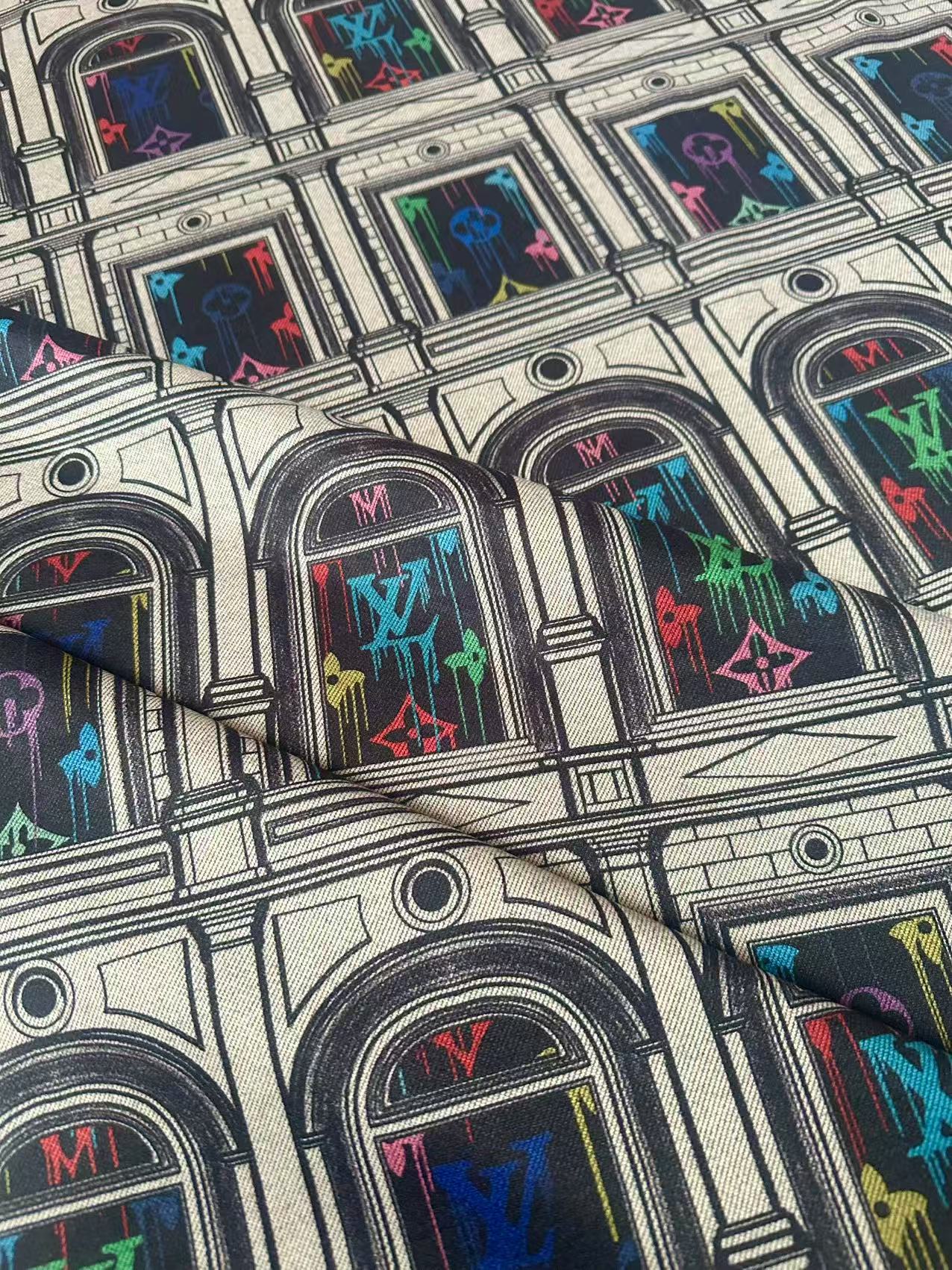 Craft LV Window Knitted TR Material Fabric For Handmade Handicraft Clothing By Yard
