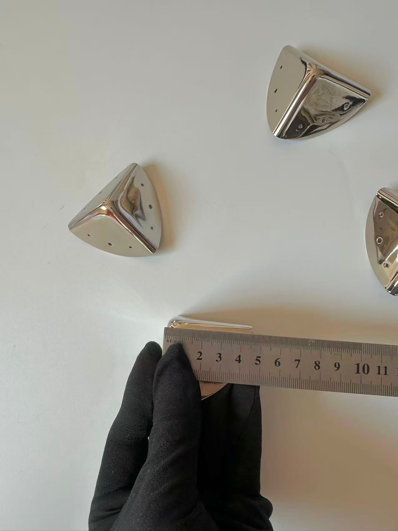 Craft 46MM Size Sliver Corners For Handmade Bag