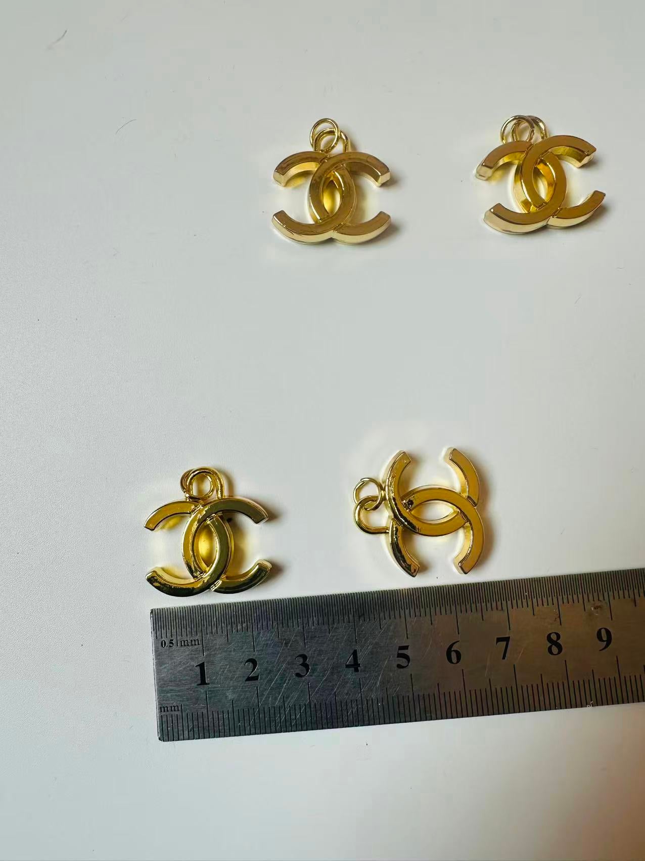 Craft 30MM Chanel Metal Pendant Accessory For Handmade DIY Goods