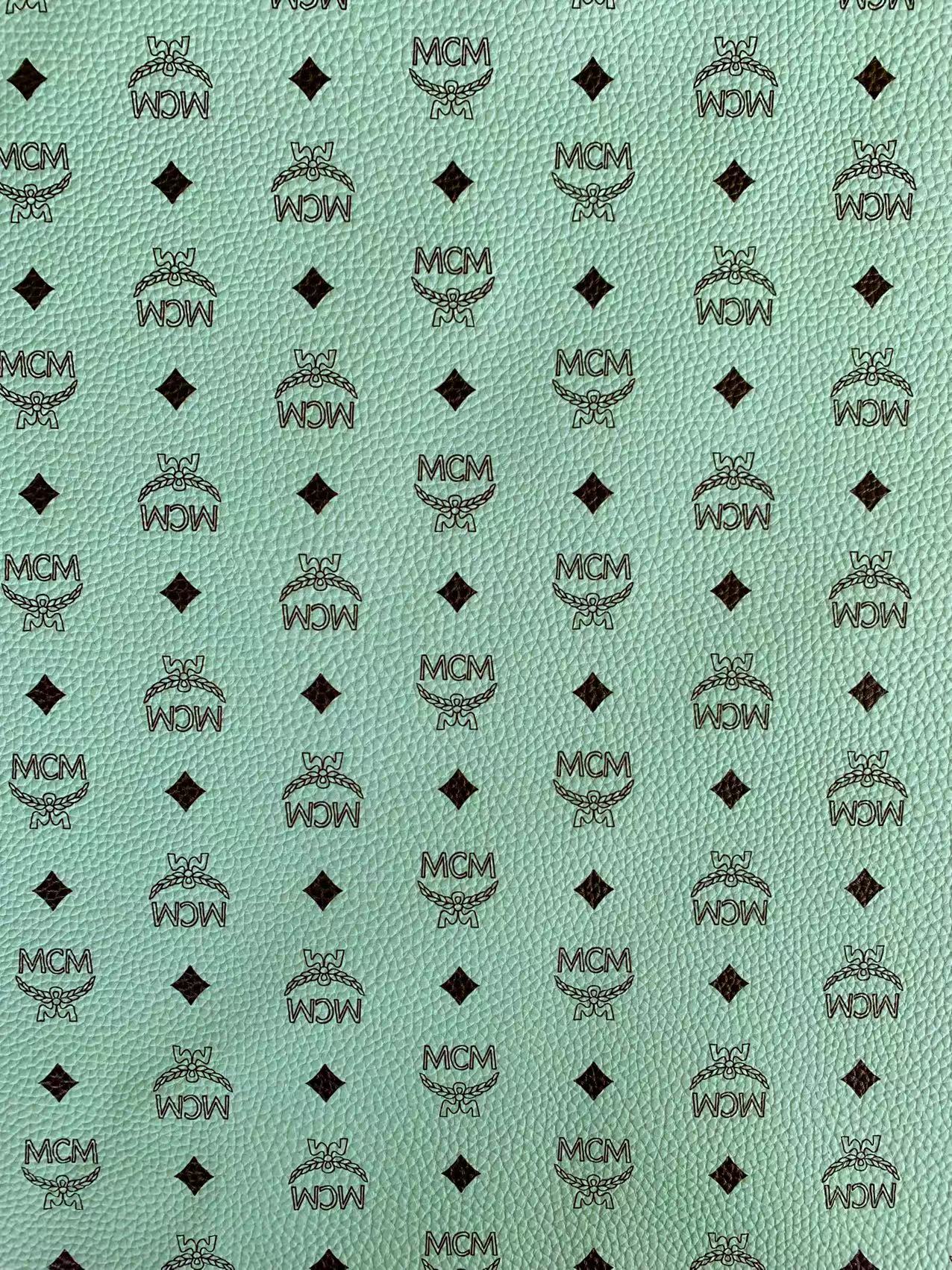 Classic Leather Case Fabric,Handmade Bag Fabric,Hand-made Shoes Fabric (Green)