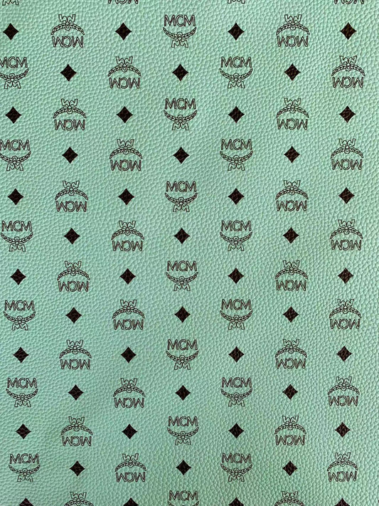 Classic Leather Case Fabric,Handmade Bag Fabric,Hand-made Shoes Fabric (Green)