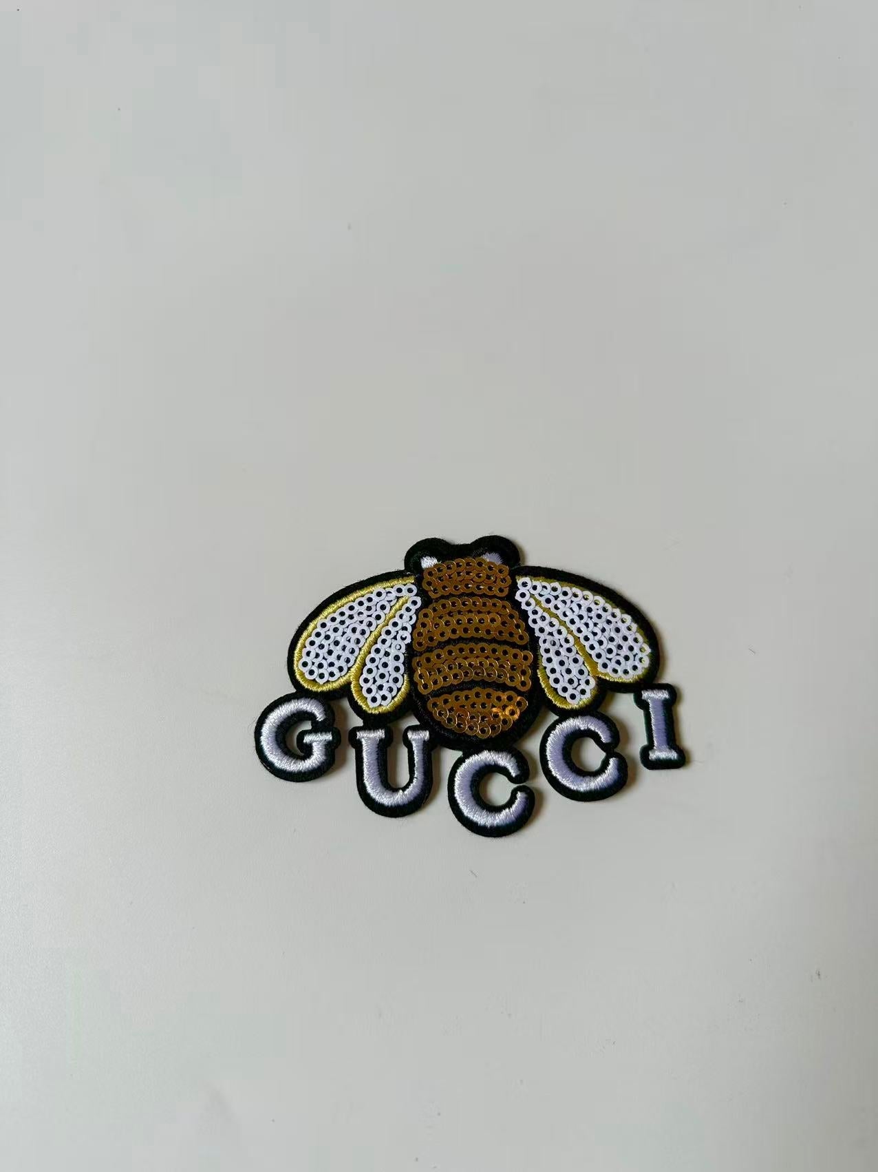 Craft Embroidery Gucci Jacquard Patches For Customized Clothing