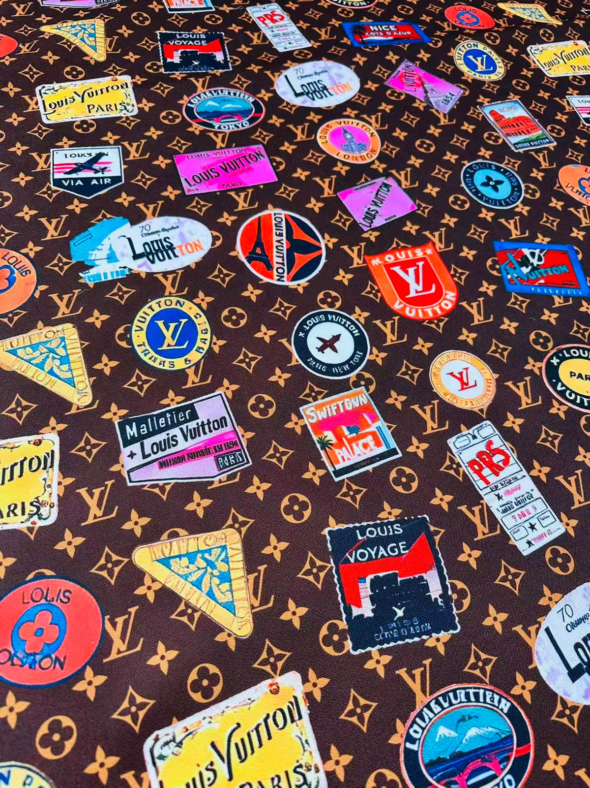 Fashion Brown Canvas Fabric For Handmade Trunks, Sneaker,Upholstery,Clothing Goods By Yard