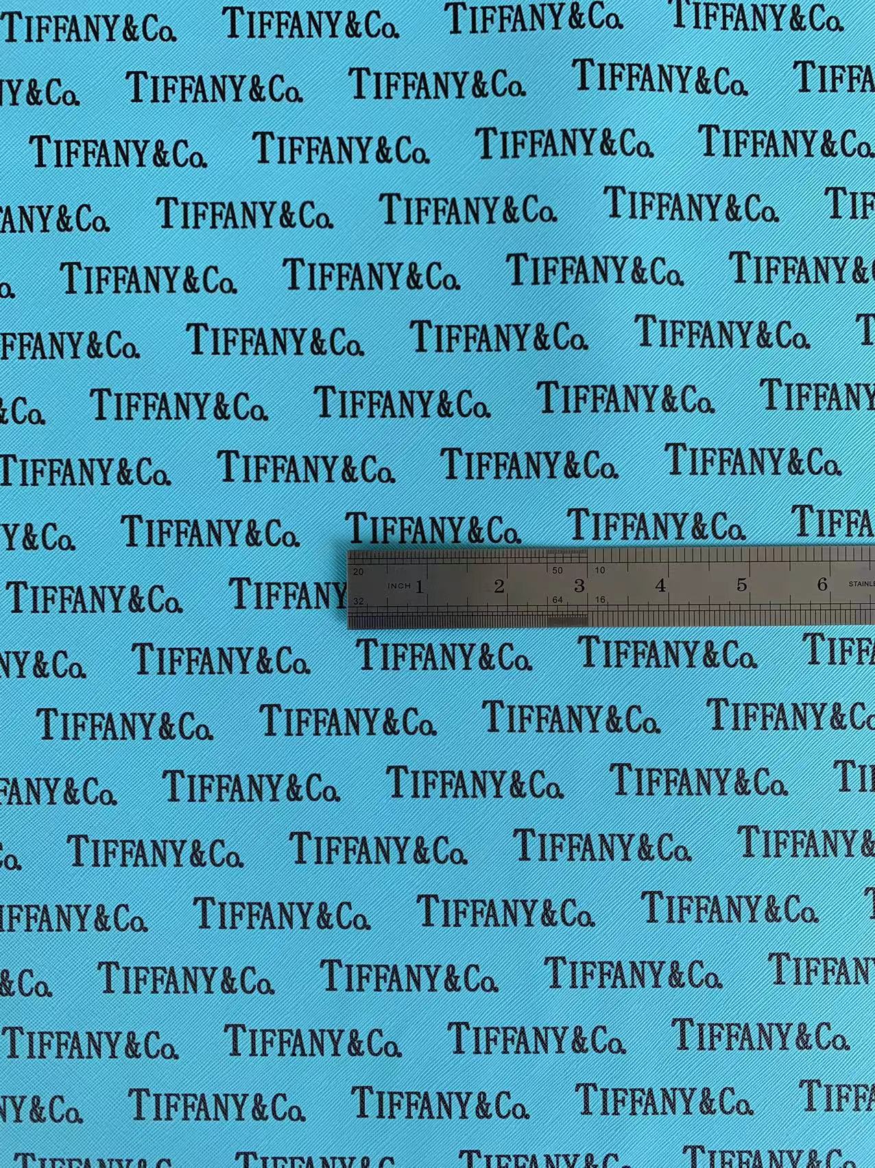 Fashion Tiffany Design Leather Fabric For Handmade Shoes ,Bags By Yards