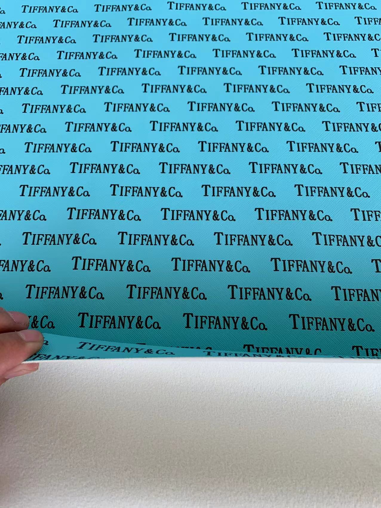 Fashion Tiffany Design Leather Fabric For Handmade Shoes ,Bags By Yards