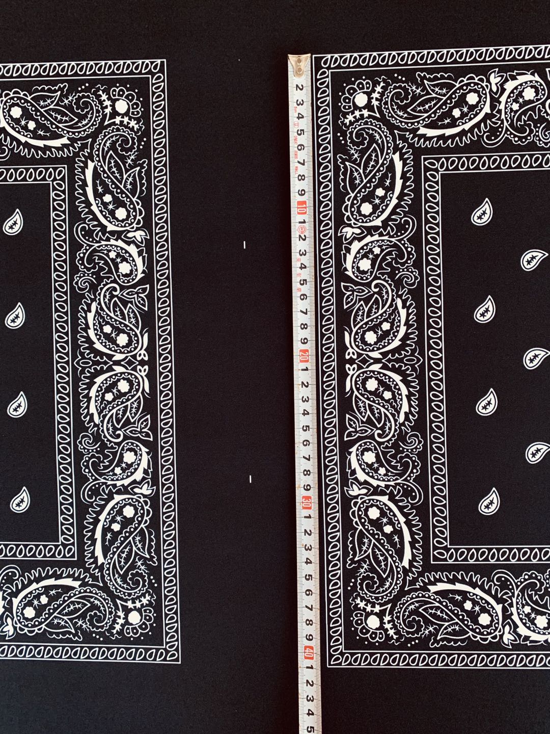 Classic Black Bandanna Material Fabric Nike Air Force Fabric Square Fabrics Clothes Fabric Mask Fabric Headscarves Fabrics Shoes Fabric