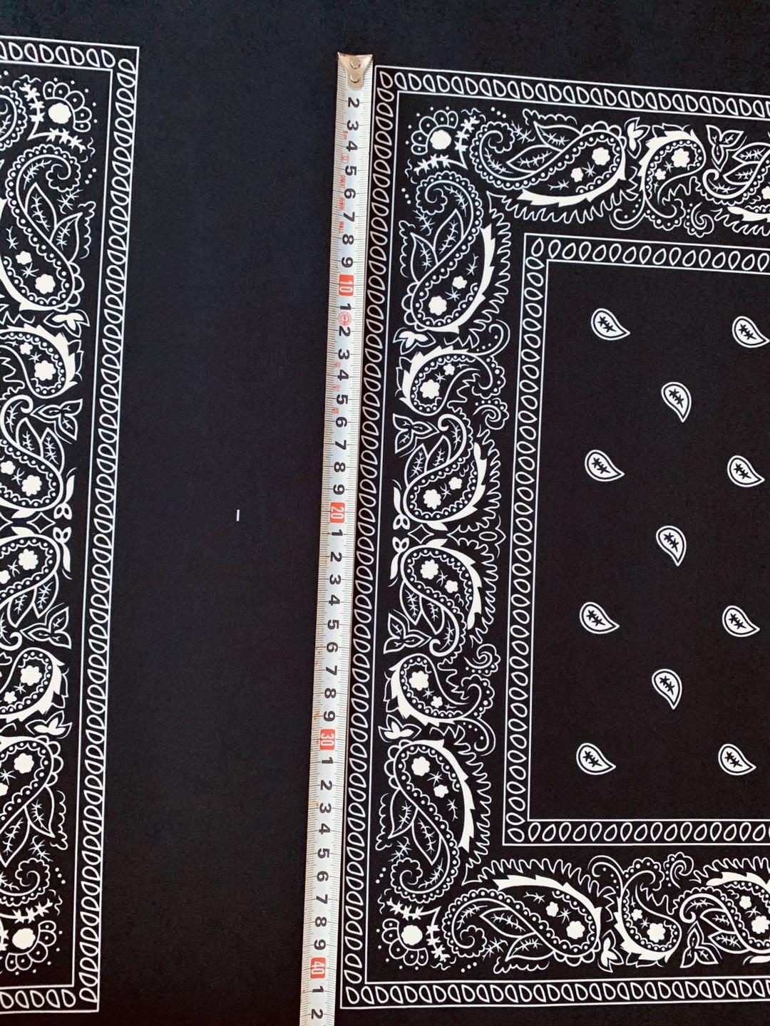 Classic Black Bandanna Material Fabric Nike Air Force Fabric Square Fabrics Clothes Fabric Mask Fabric Headscarves Fabrics Shoes Fabric