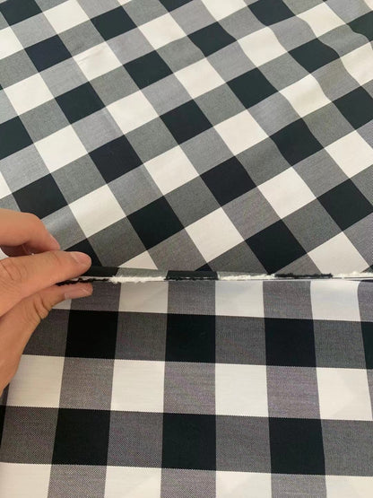 Classic 100% Cotton Plaid Cloth fabric for Handmade clothing