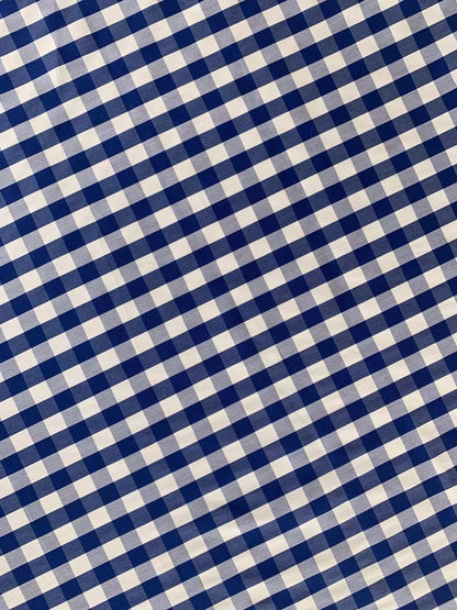 Fashion 100% cotton Plaid Design Fabric For Customized Goods By Yards