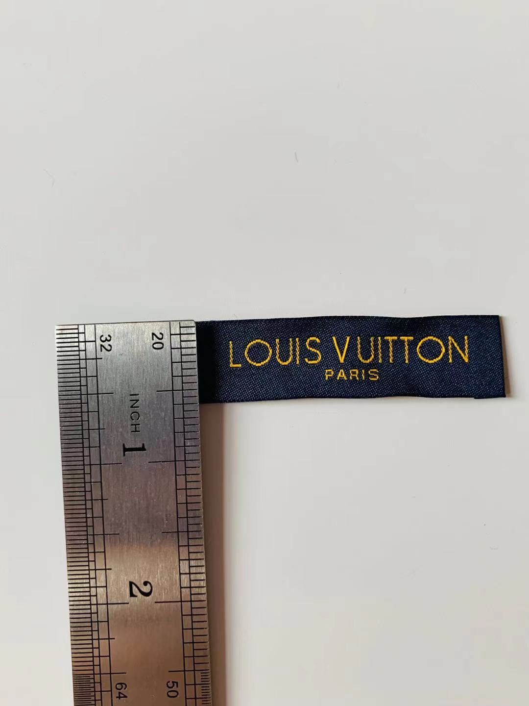 Classic Louis Vuitton Label For Handmade Goods