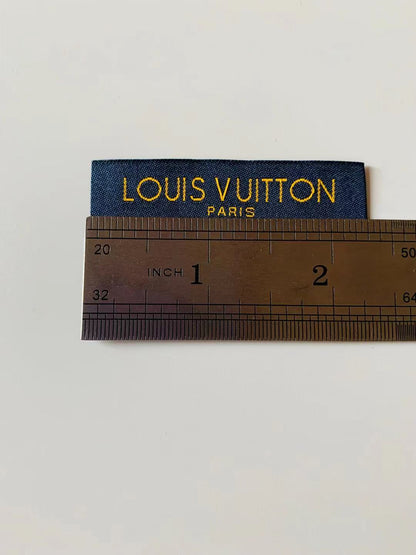 Classic Louis Vuitton Label For Handmade Goods