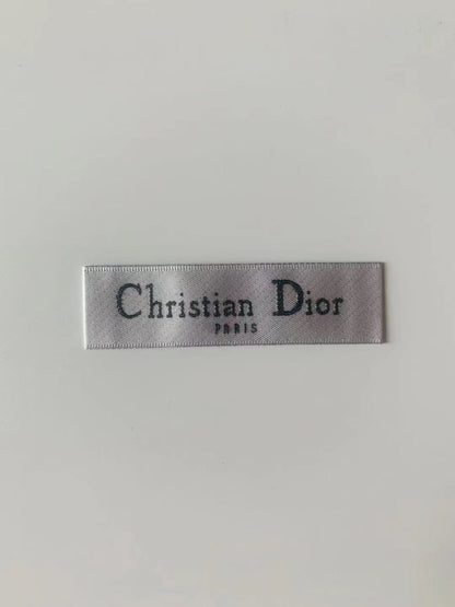 Classic Dior Label For Handmade Goods