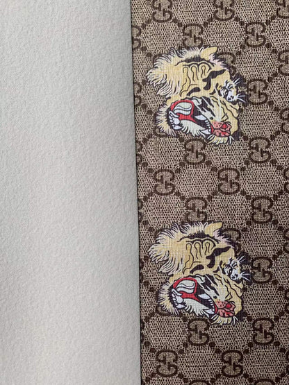 Fashion Gucci A Tiger Leather Case Fabric ,Handmade Bag Fabric,Hand-made Shoes Fabric  By Yards