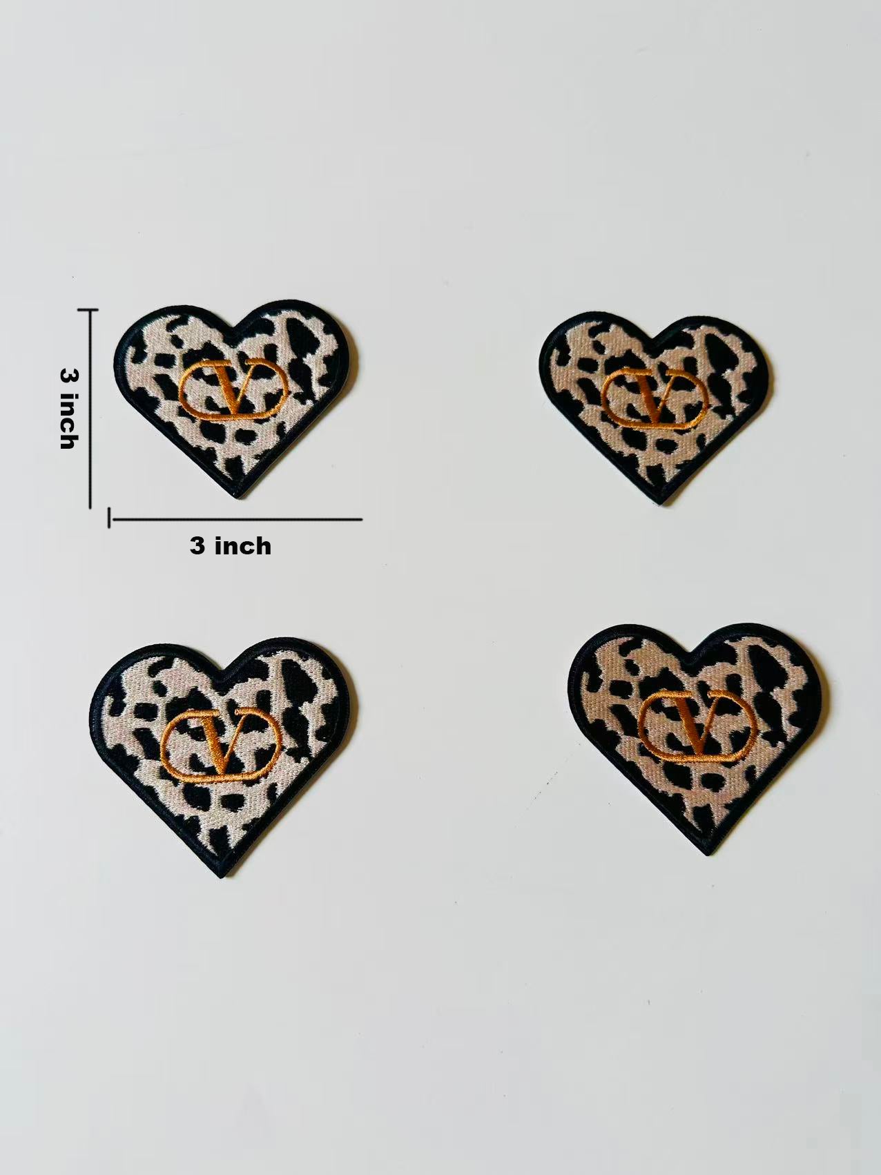 Craft Embroidery Valentino Jacquard Patches For Customized Clothing