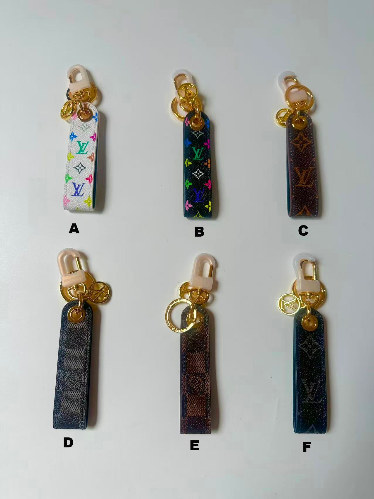 Craft Keychain LV Monogram ,Luxury Bag Accessory Goods