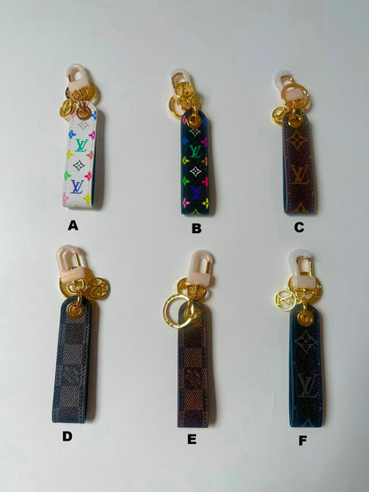 Craft Keychain LV Monogram ,Luxury Bag Accessory Goods