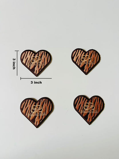 Craft Embroidery Balenciaga Jacquard Patches For Customized Clothing