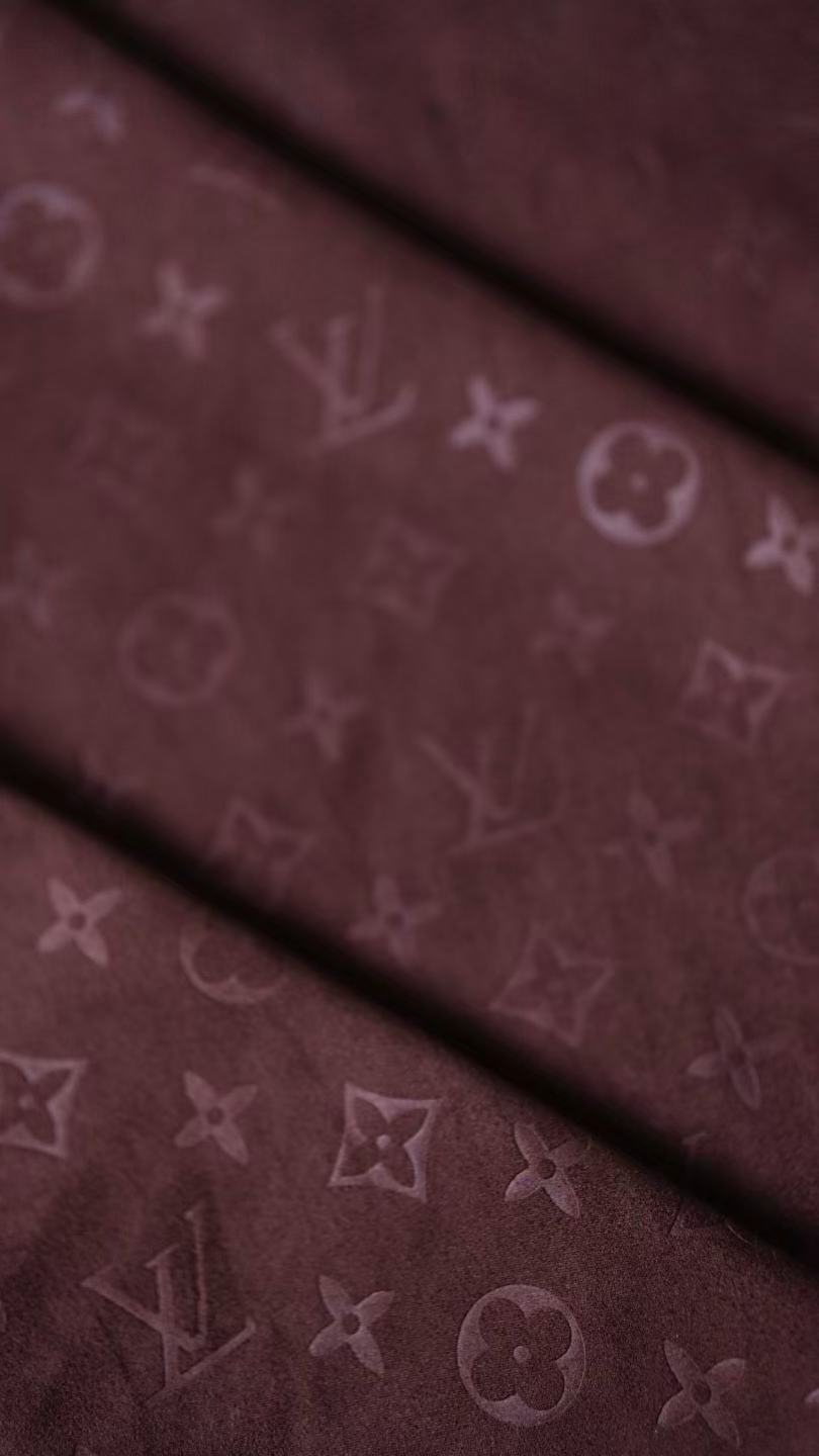 Craft LV Suede Fabric For Handmade Sneaker,Car Upholstery and Apparel By Yard(Brown)