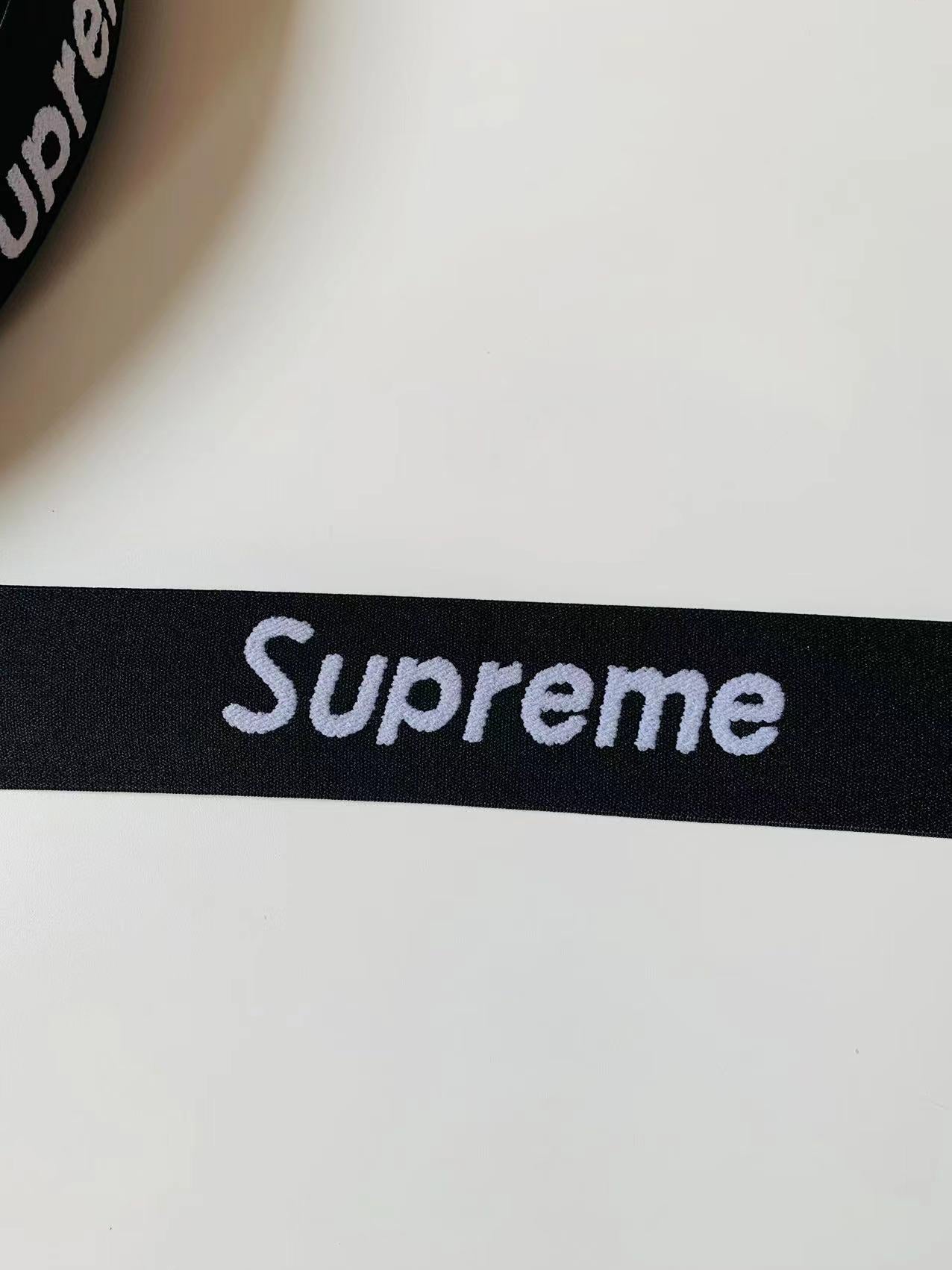 Fashion Supreme Straps ,Elastic Jacquard Ribbon For Handicraft Goods (Black)