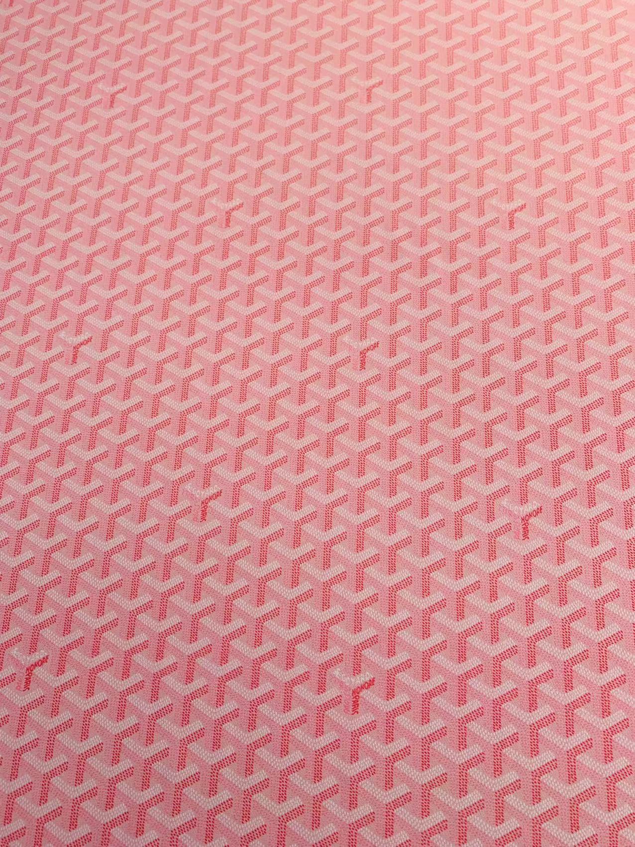 Craft Pink Cotton with Polyester Cloth Fabric For Handmade Clothing Apparel