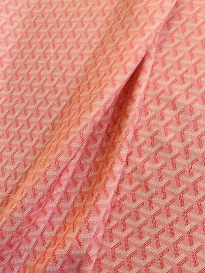 Craft Pink Cotton with Polyester Cloth Fabric For Handmade Clothing Apparel