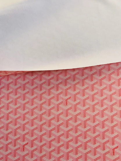 Craft Pink Cotton with Polyester Cloth Fabric For Handmade Clothing Apparel