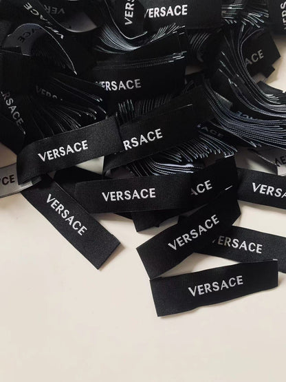 Classic Versace Label For Handmade Sewing Goods