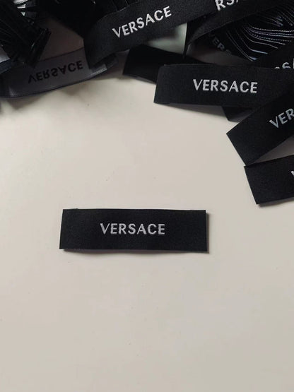 Classic Versace Label For Handmade Sewing Goods